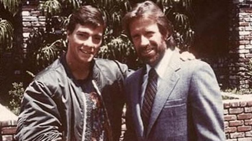 Jean-Claude van Damme und Chuck Norris