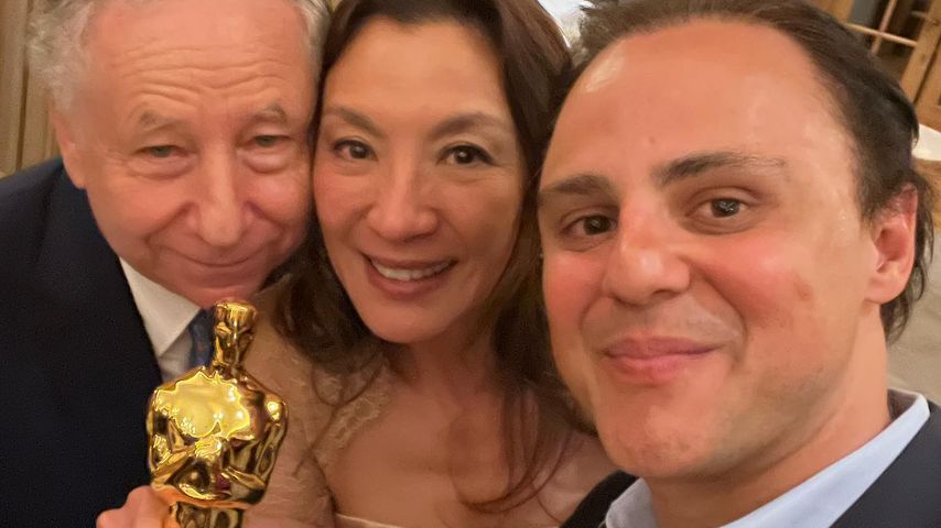 Jean Todt, Michelle Yeoh und Felipe Massa