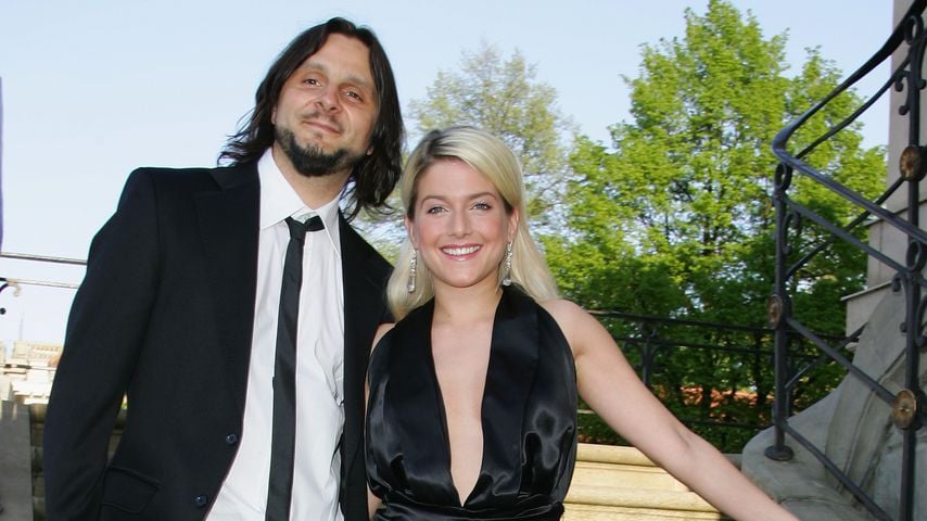 Jörg Weißelberg und Jeanette Biedermann im April 2007 in Berlin