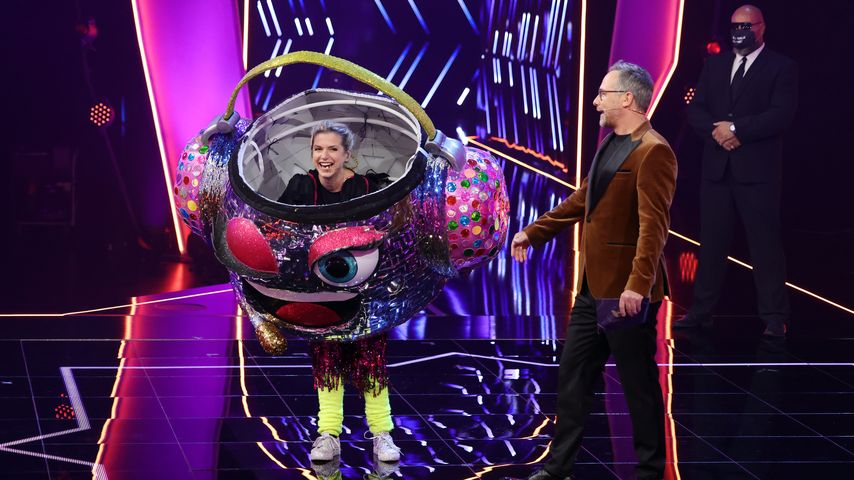 Jeanette Biedermann und Matthias Opdenhövel bei "The Masked Singer"