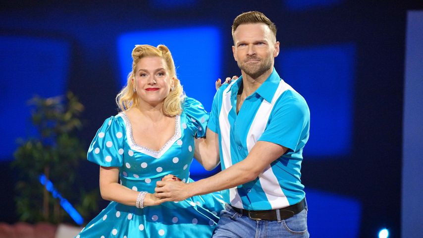 Jeanette Biedermann und Vadim Garbuzov bei "Let's Dance", 2025
