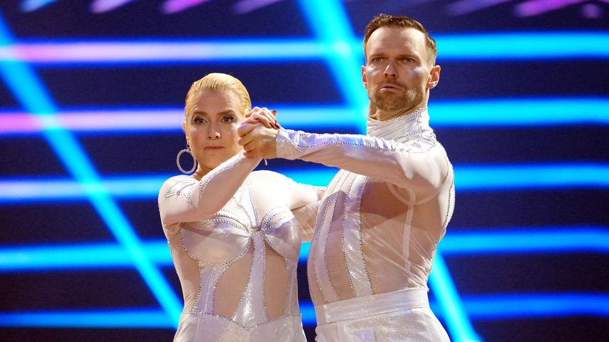 Jeanette Biedermann und Vadim Garbuzov bei "Let's Dance"