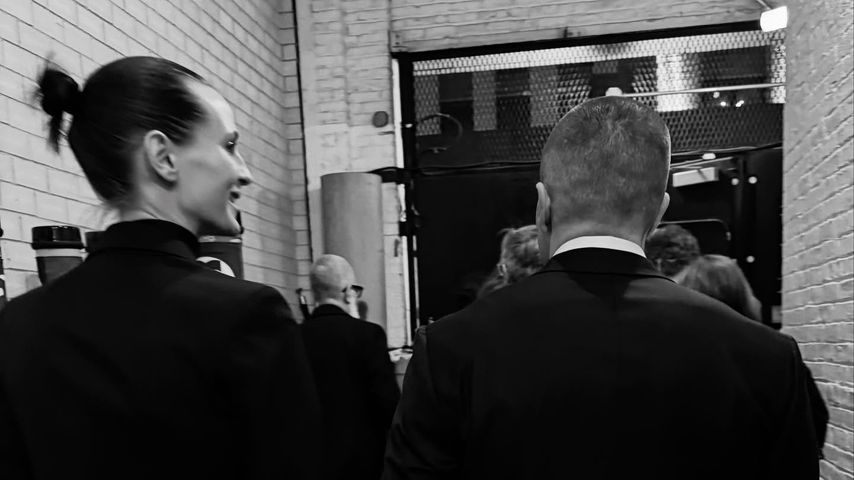 Jeanne Cadieu und Jake Gyllenhaal im März 2025