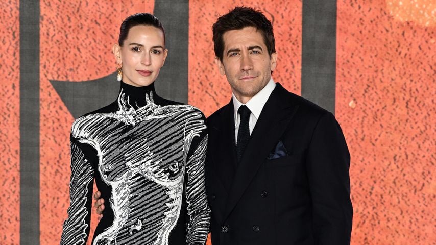 Seltene Zweisamkeit: Jake Gyllenhaal mit Freundin in London