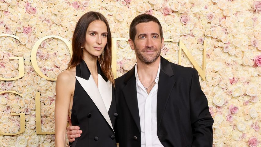 Jeanne Cadieu und Jake Gyllenhaal bei den Golden Globes 2025