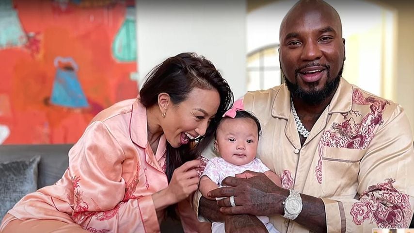 Knuffig! Jeannie Mai zeigt erstmals ihre Tochter Monaco