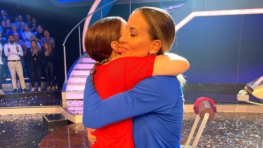 Jeannine Michaelsen und Charlotte Würdig bei "Schlag den Star" 2022