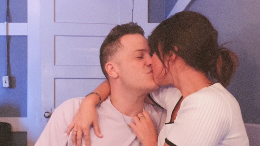 Comedian Jeff Arcuri und Katie Thurston, US-Bachelorette-Bekanntheit