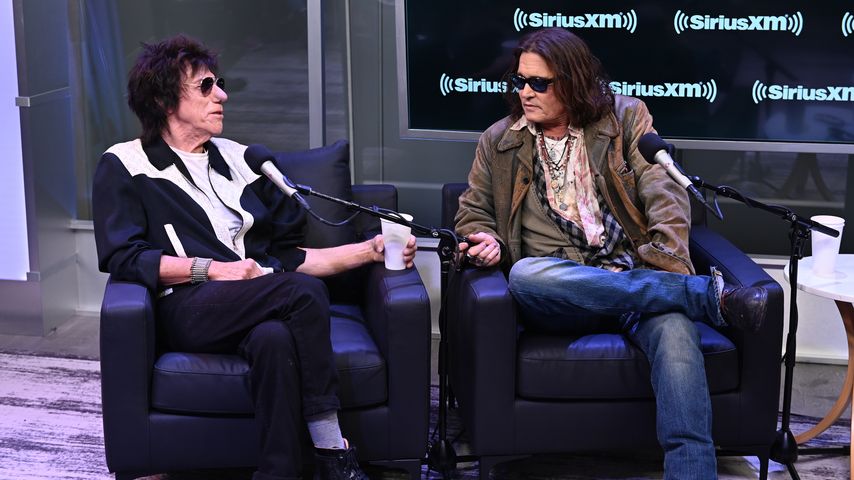 Johnny Depp besuchte Jeff Beck (†) noch kurz vor seinem Tod