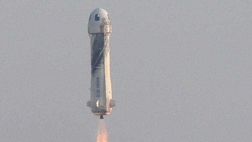 Die "New Shepard" am 20. Juli 2021