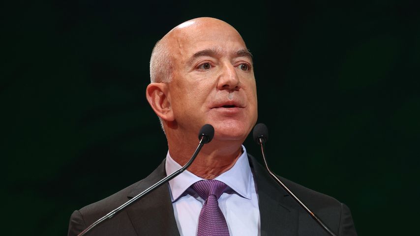Jeff Bezos im November 2021 im Glasgow