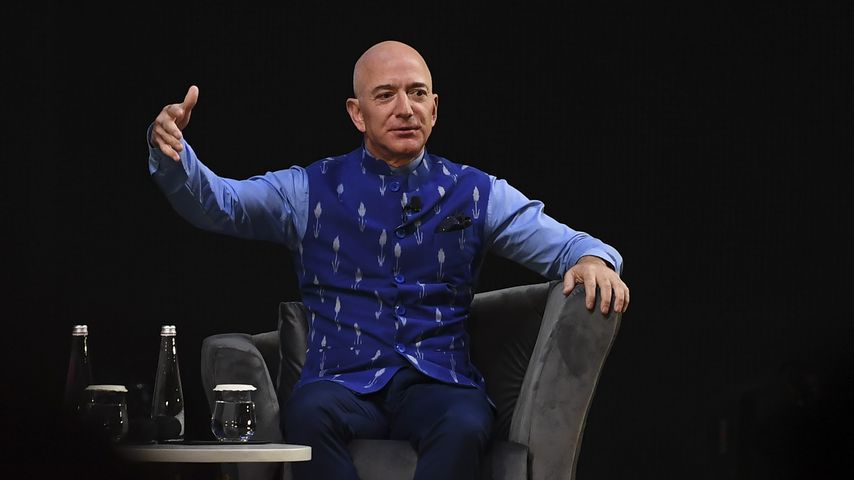 Jeff Bezos 2020 in Neu-Delhi