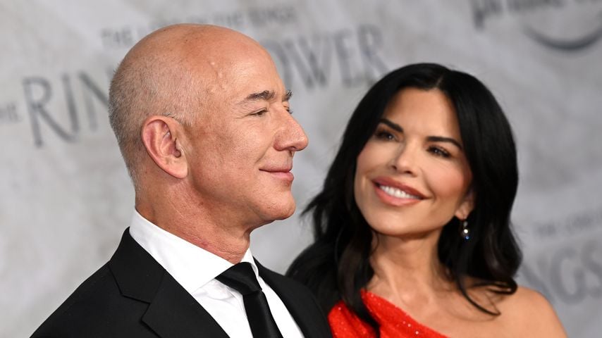 Jeff Bezos und Lauren Sánchez im August 2022