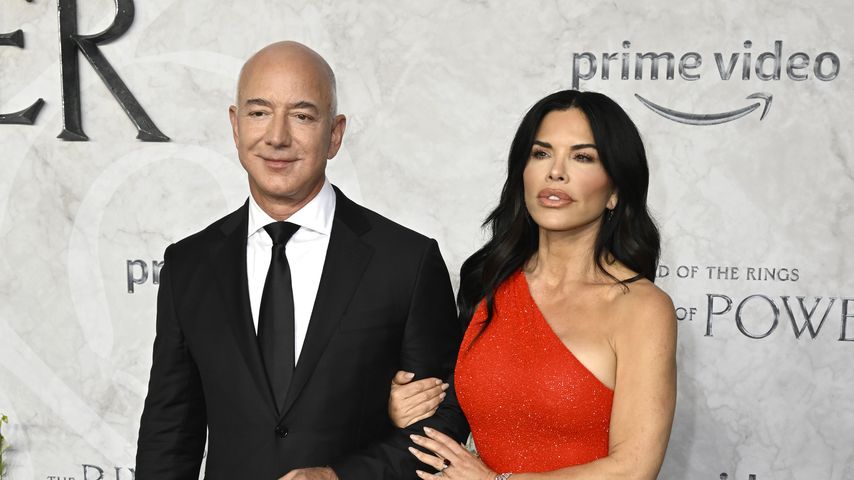 Jeff Bezos und Lauren Sanchez im August 2022 in London