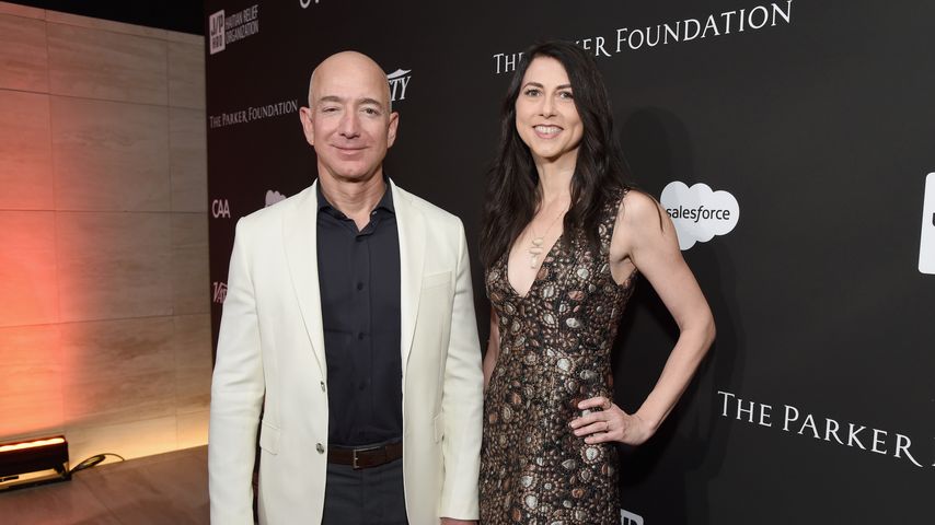 Jeff Bezos und MacKenzie Scott, Januar 2018