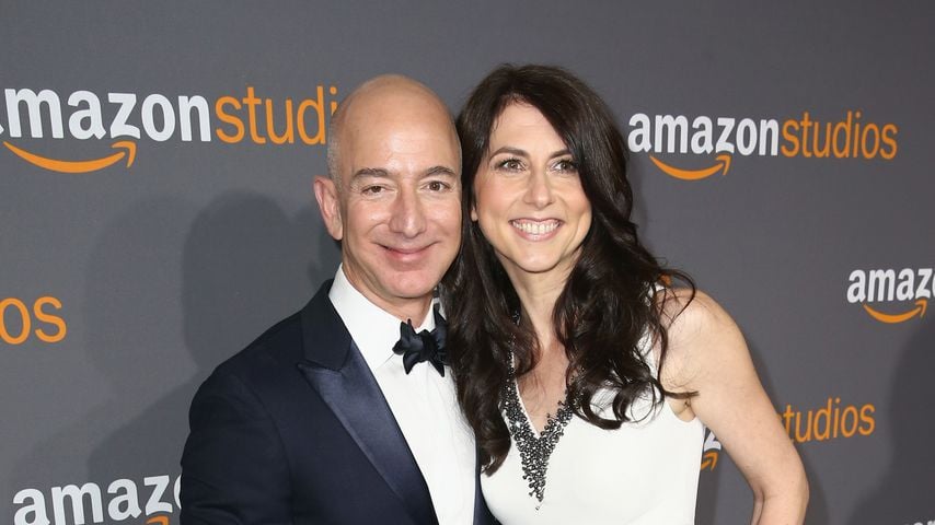Jeff Bezos und MacKenzie Scott im Januar 2018