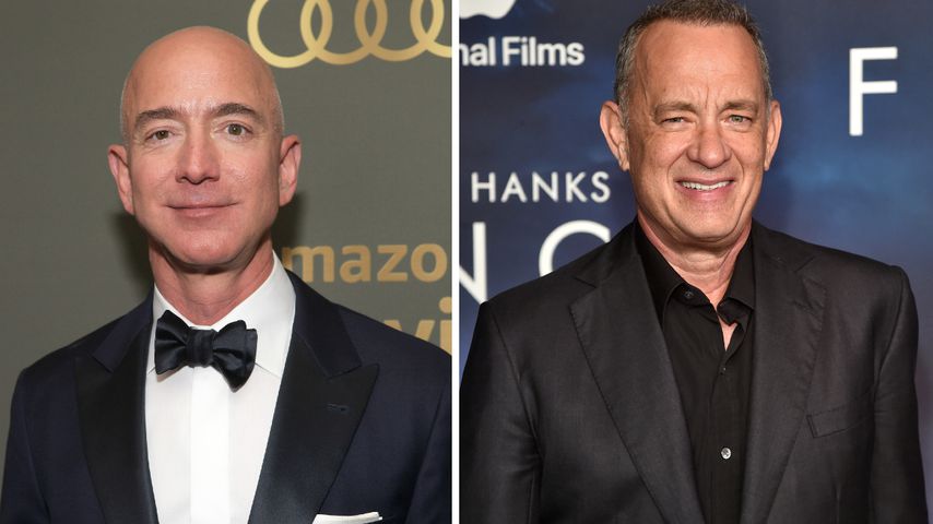 Wie Shatner: Jeff Bezos lud Tom Hanks zu einem All-Flug ein