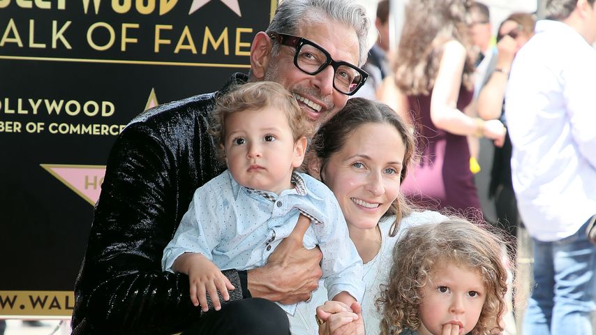 Jeff Goldblum und Ehefrau Emilie Livingston mit ihren Kindern River Joe und Charlie Ocean