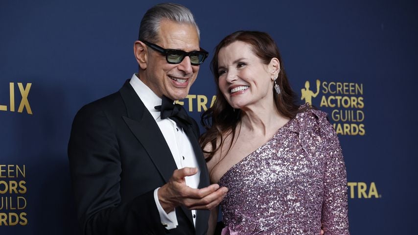 "Tolle Chemie": Jeff Goldblum trifft auf Ex-Frau Geena Davis