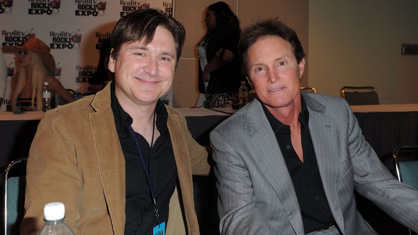 Bruce Jenner mit großer Narbe auf der Wange