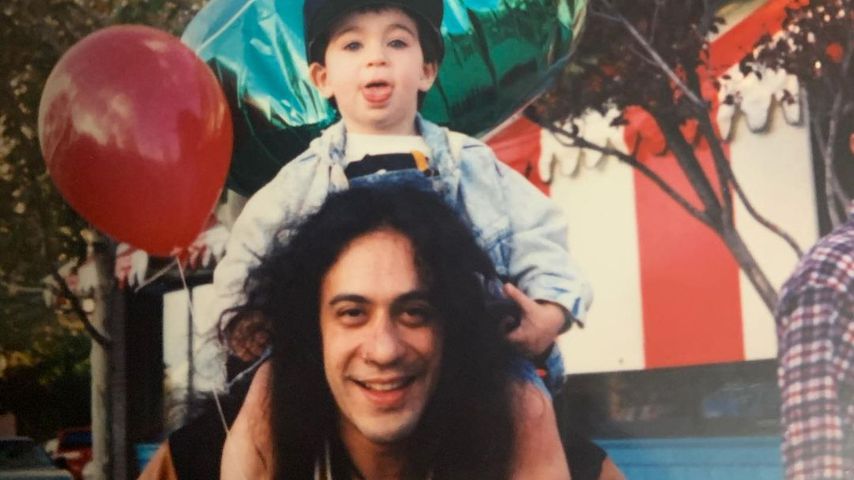 Jeff LaBar mit seinem Sohn Sebastian