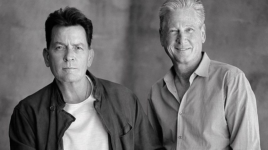 Jeffrey Ballard und Charlie Sheen (links)
