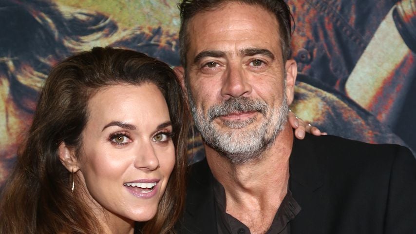 Jeffrey Dean Morgan mit seiner Frau Hilarie Burton Morgan