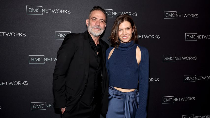 Jeffrey Dean Morgan und Lauren Cohan 2024 bei den AMC Networks in New York
