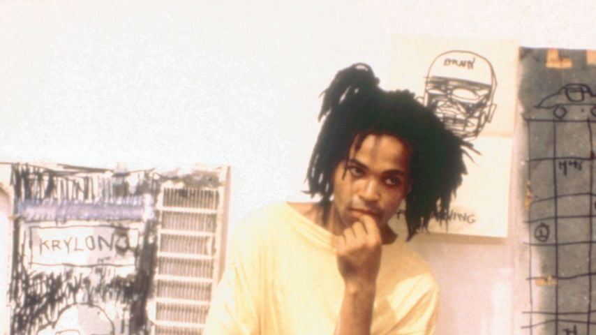 Jeffrey Wright als Jean-Michel Basquiat im Film "Basquiat" von 1996