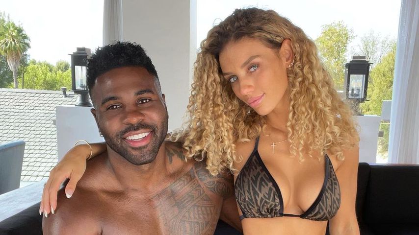 Jason Derulo und seine Freundin Jena Frumes im Juli 2021