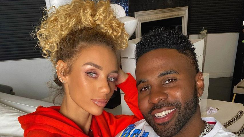 Jena Frumes und Jason Derulo im Dezember 2020