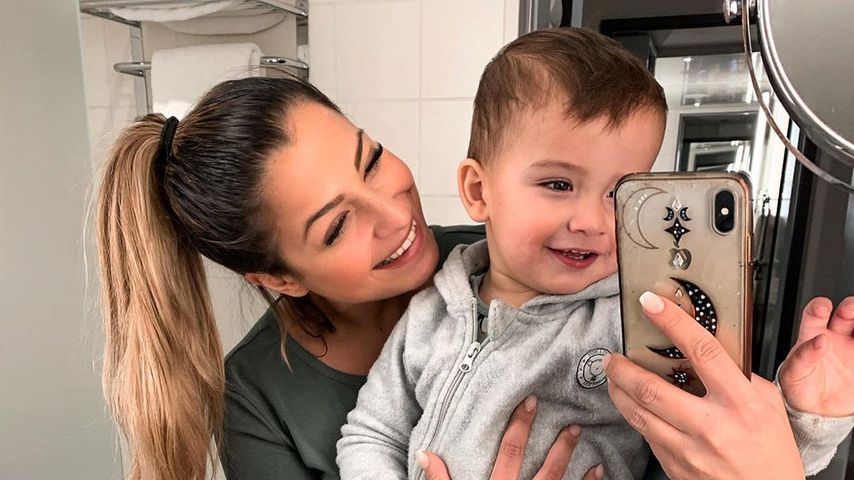 Jenefer Riili mit ihrem Sohn Milan