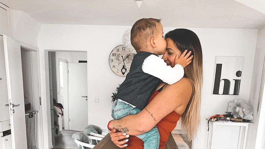 Jenefer Riili und ihr Sohn Milan