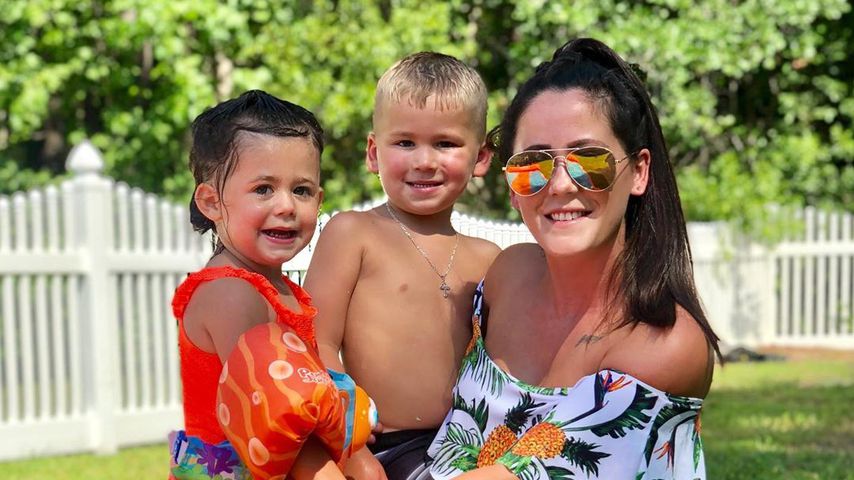 Jenelle Evans mit ihren Kindern
