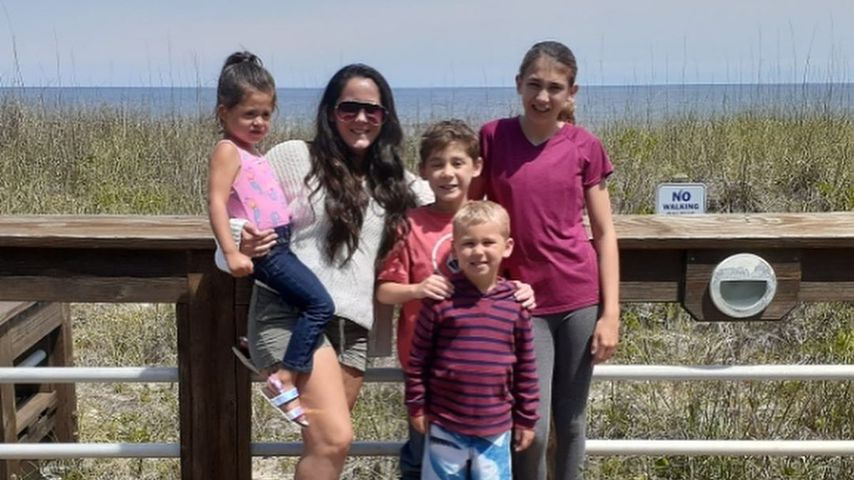 Jenelle Evans mit ihren Kindern, Mai 2020