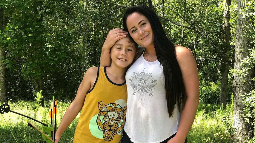 Jenelle Evans mit ihrem Sohn Jace