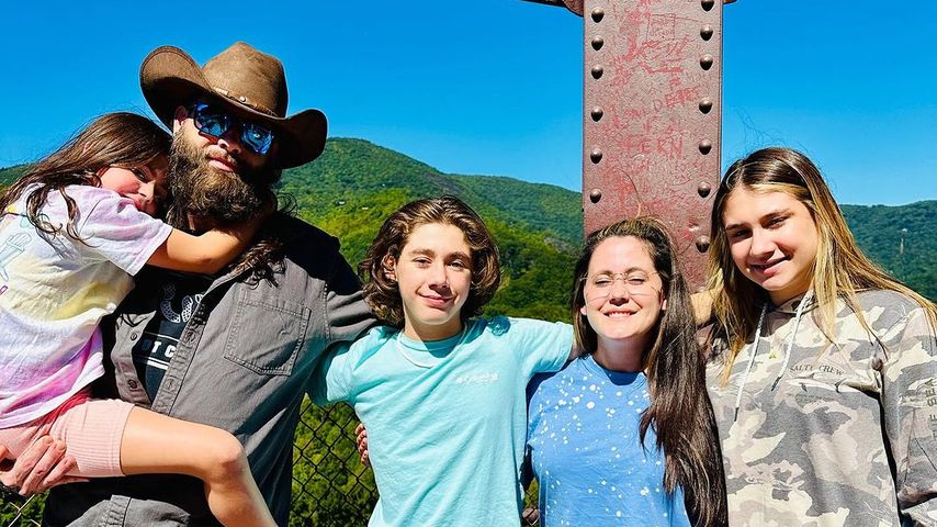 Jenelle Evans, TV-Persönlichkeit, mit ihrem Partner David Eason und ihren Kindern