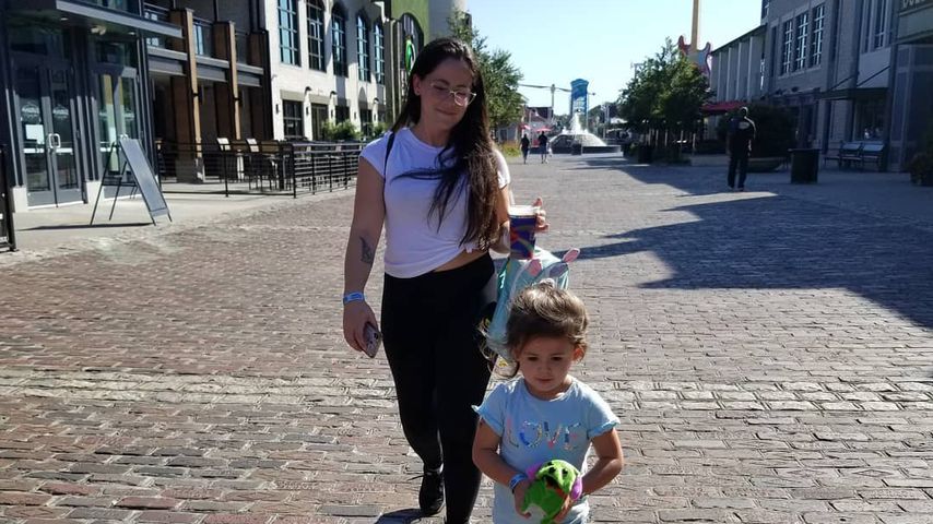 Jenelle Evans und ihre Tochter Ensley