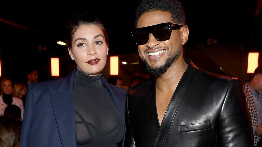 Seltene Fotos: Usher und Freundin Jenn genießen Lunch-Date