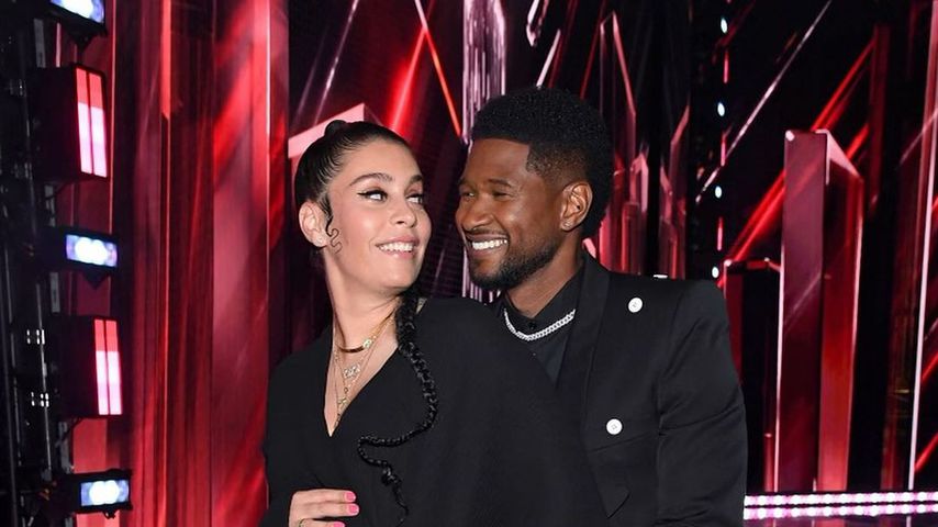Jenn Goicoechea und Usher im Mai 2021