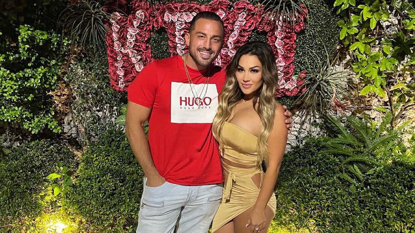 Jenn Harley mit ihrem Freund Joseph Ambrosole im Juni 2021