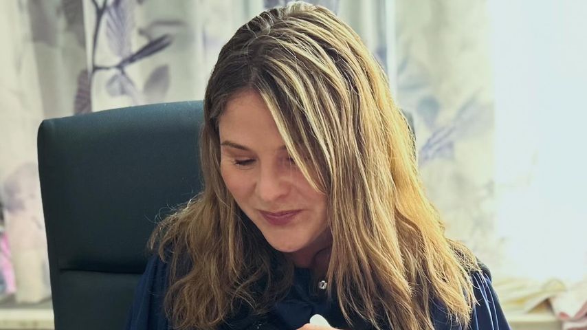Jenna Bush-Hager und Barbaras Sohn Edward Finn im August 2024