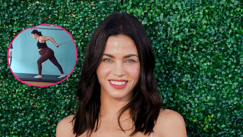 Hartes Fitnessprogramm! Jenna Dewan trainiert hochschwanger
