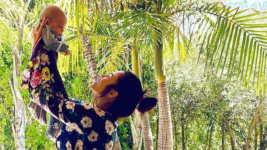 Jenna Dewan mit ihrem Sohn Callum, April 2020