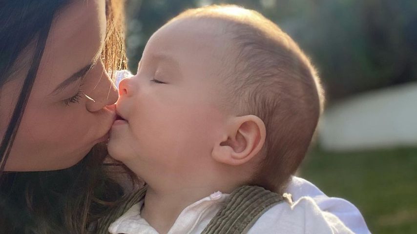 Jenna Dewan mit ihrem Söhnchen Callum im Dezember 2020