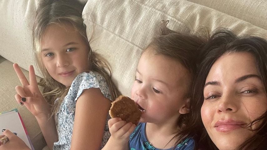 Jenna Dewan mit ihren Kindern Everly und Callum