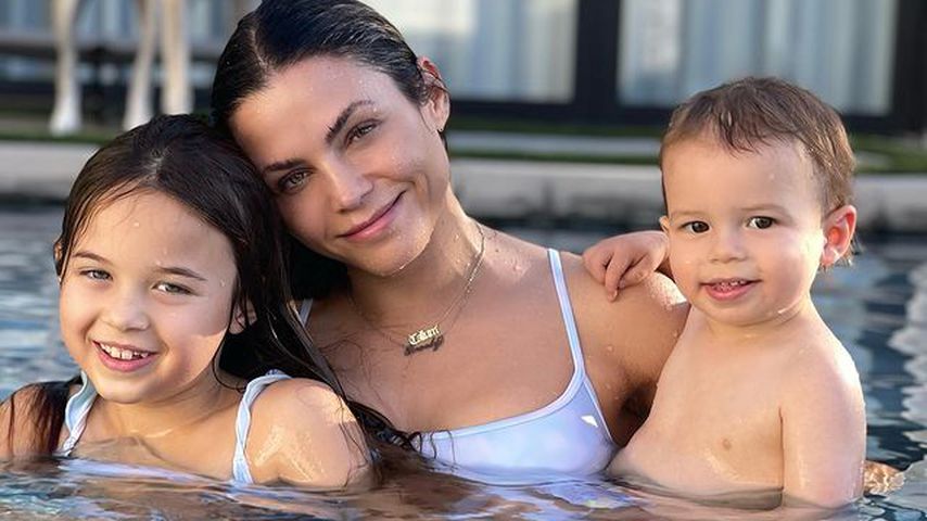 Jenna Dewan und ihre Kinder Everly und Callum im August 2021