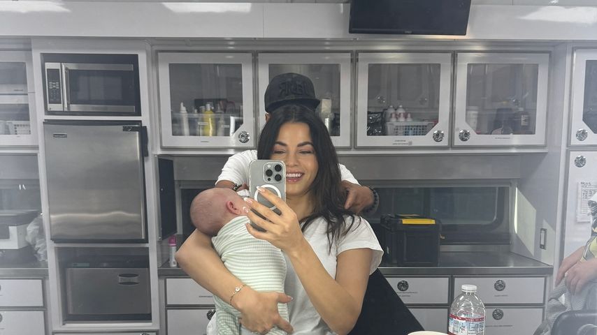 Jenna Dewan und ihr Baby Rhiannon im August 2024