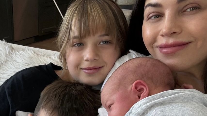 Jenna Dewan mit ihren Kindern im Juli 2024