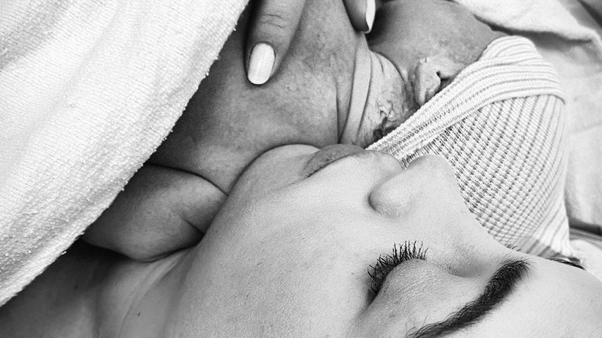Jenna Dewan mit ihrem Sohn